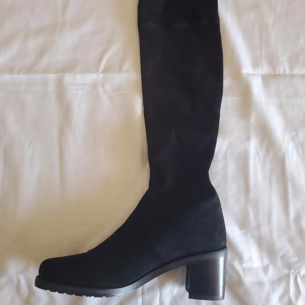 Stuart Weitzman 'Elevated' Over The Knee Suede - image 4